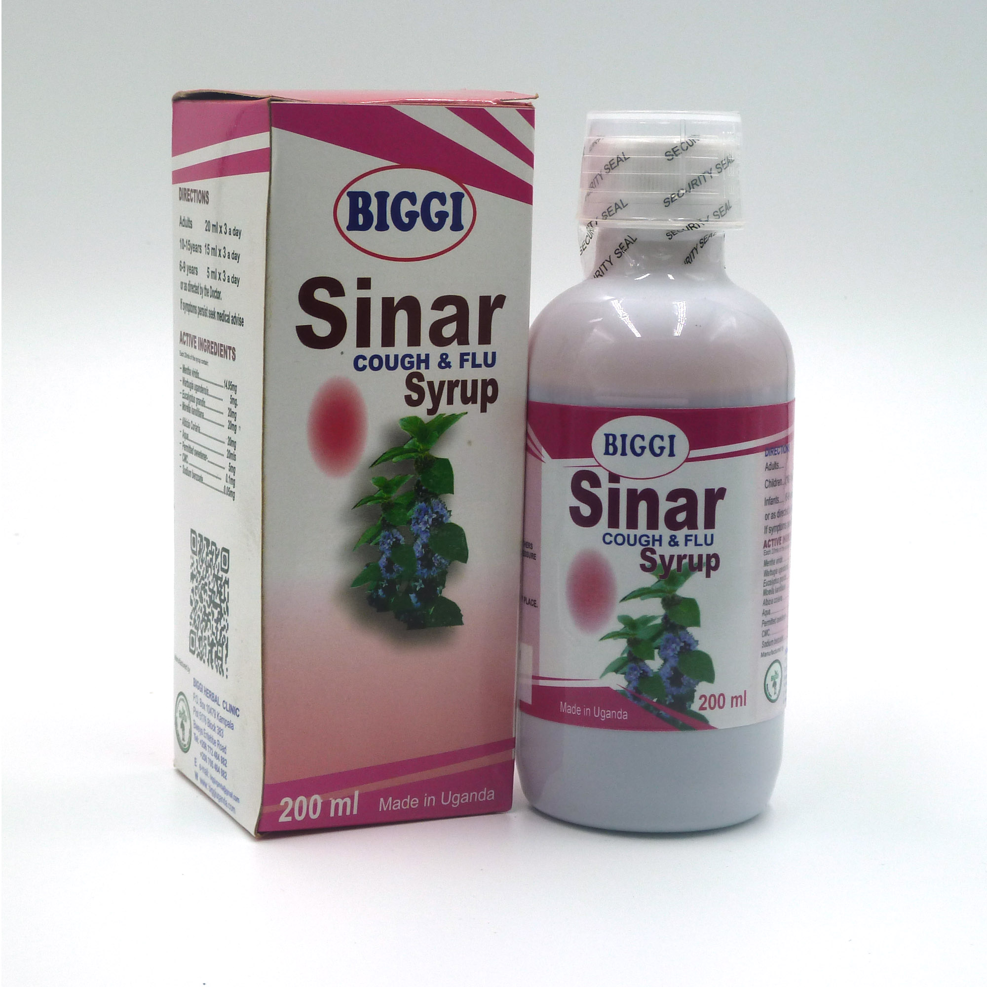Sinar Cough & Flu Syrup 200ml
