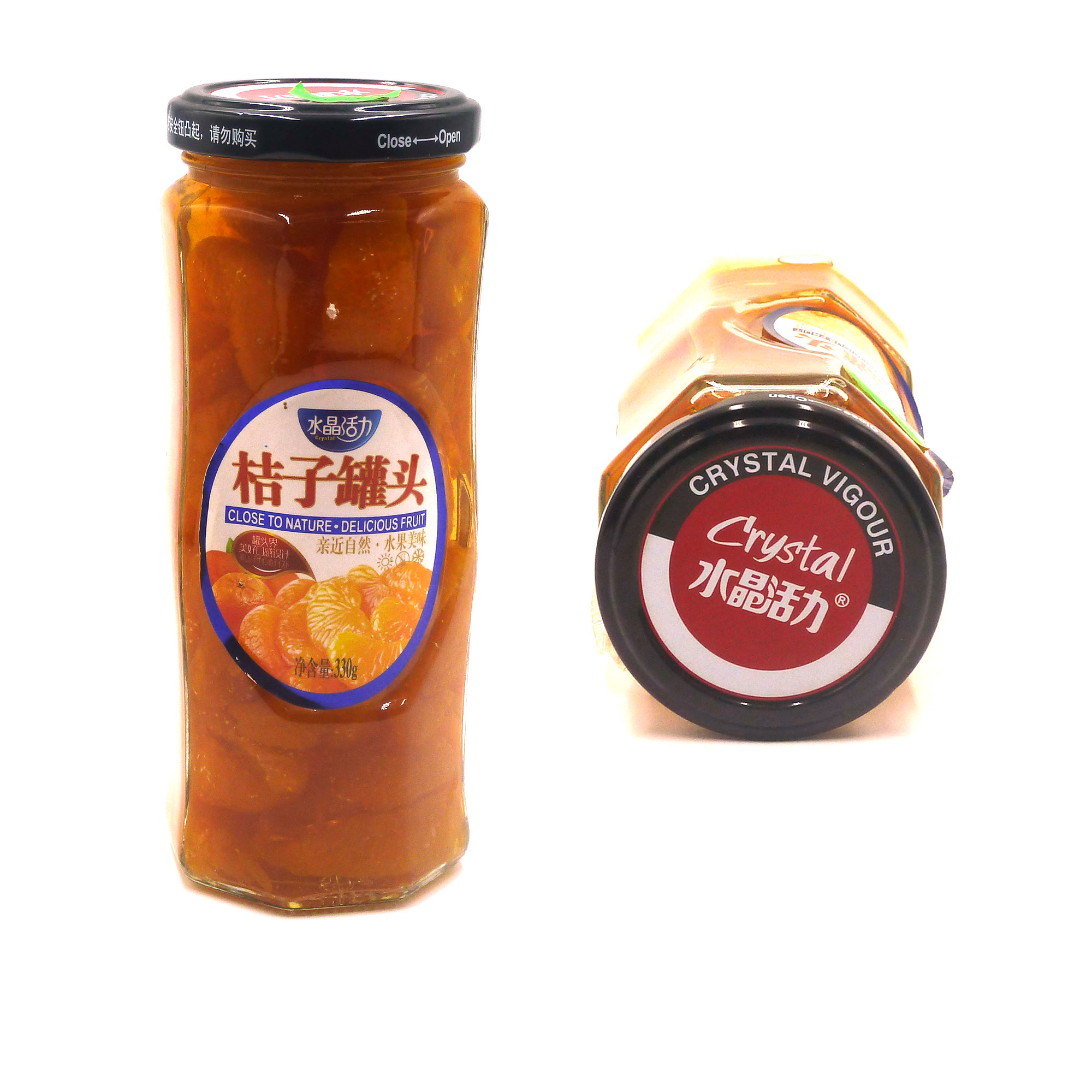 Crystal Vigour Canned Crystal Oranges 330g