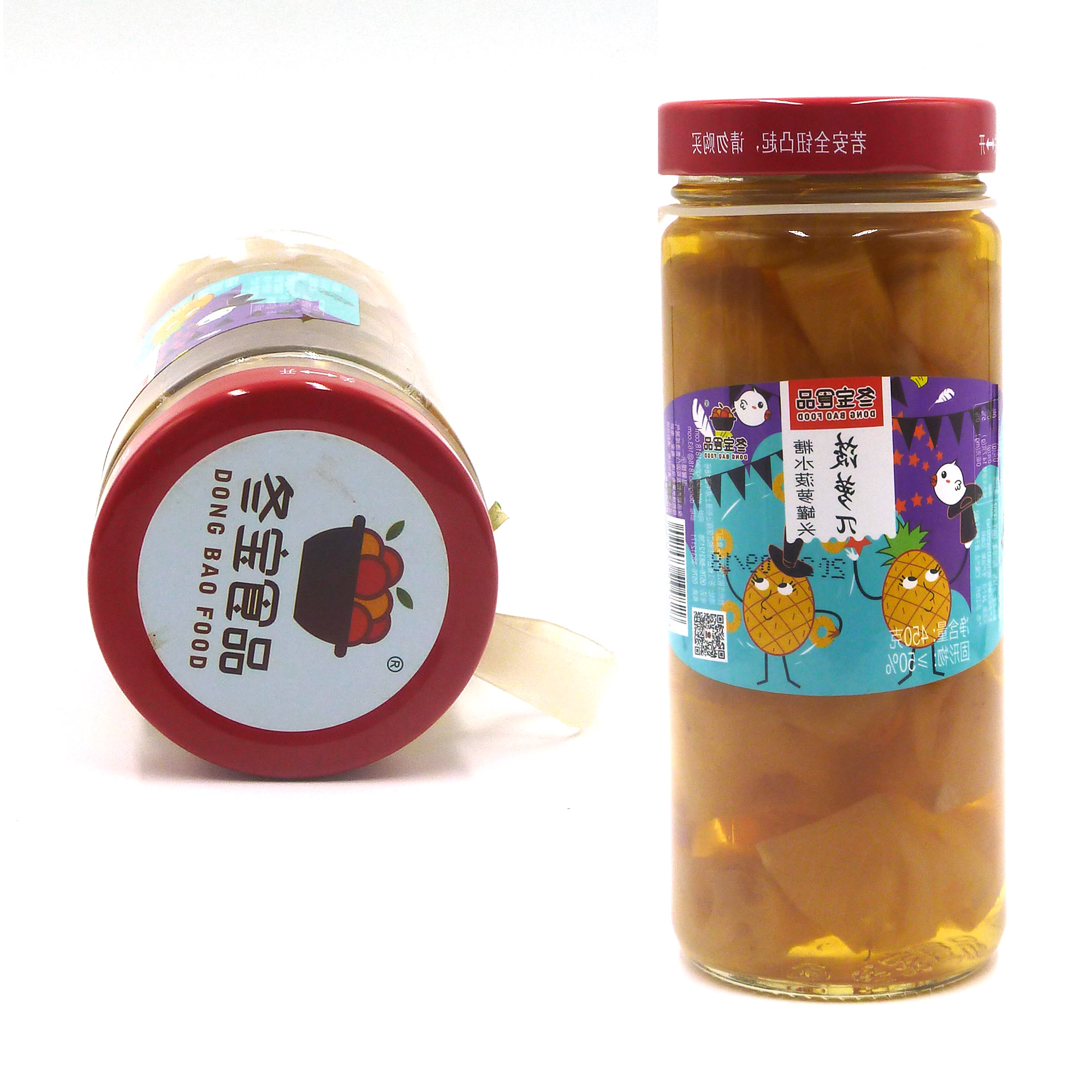 Dong Bao Food Canned Gold Plums in Syrup 330g