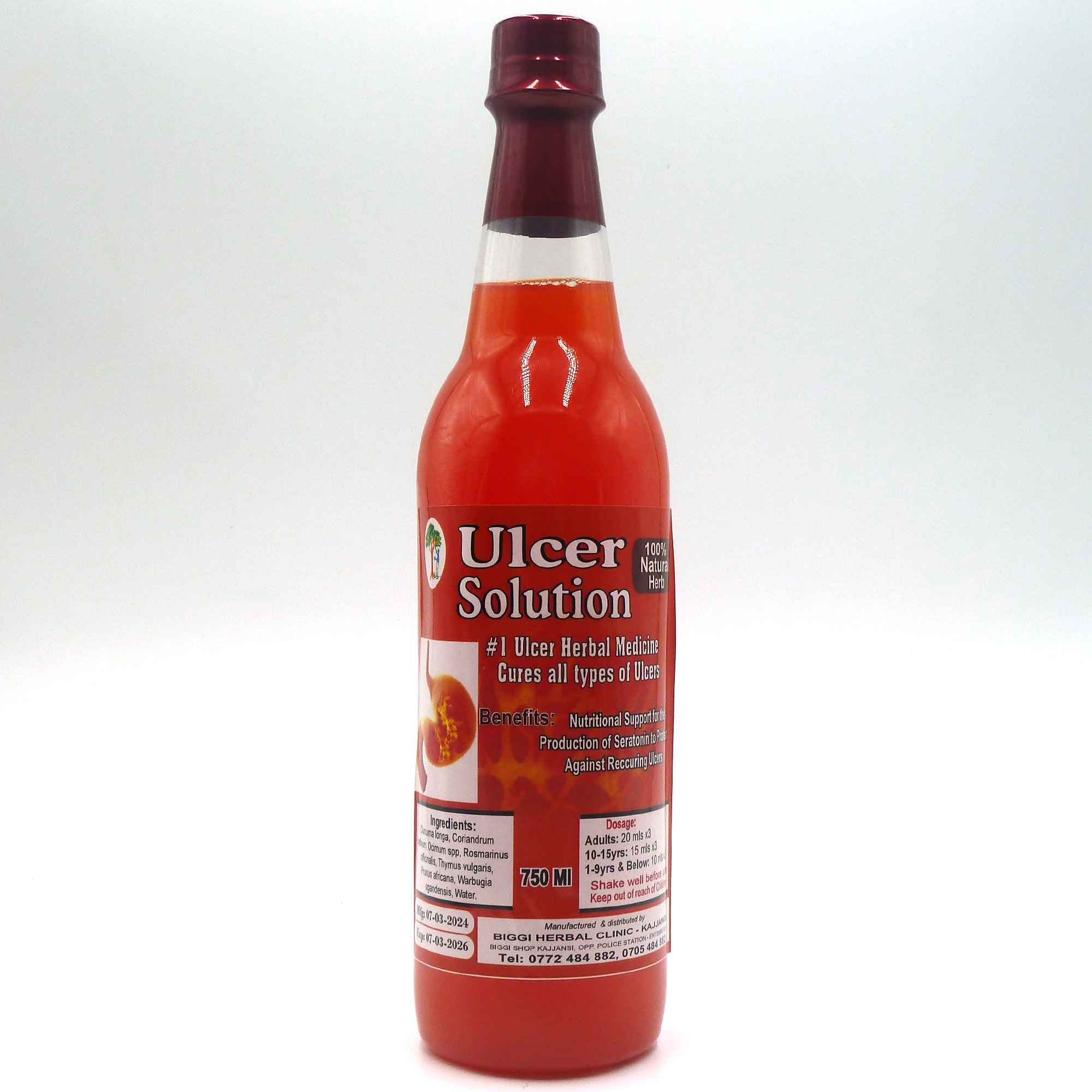 Ulcer Solution 750ml